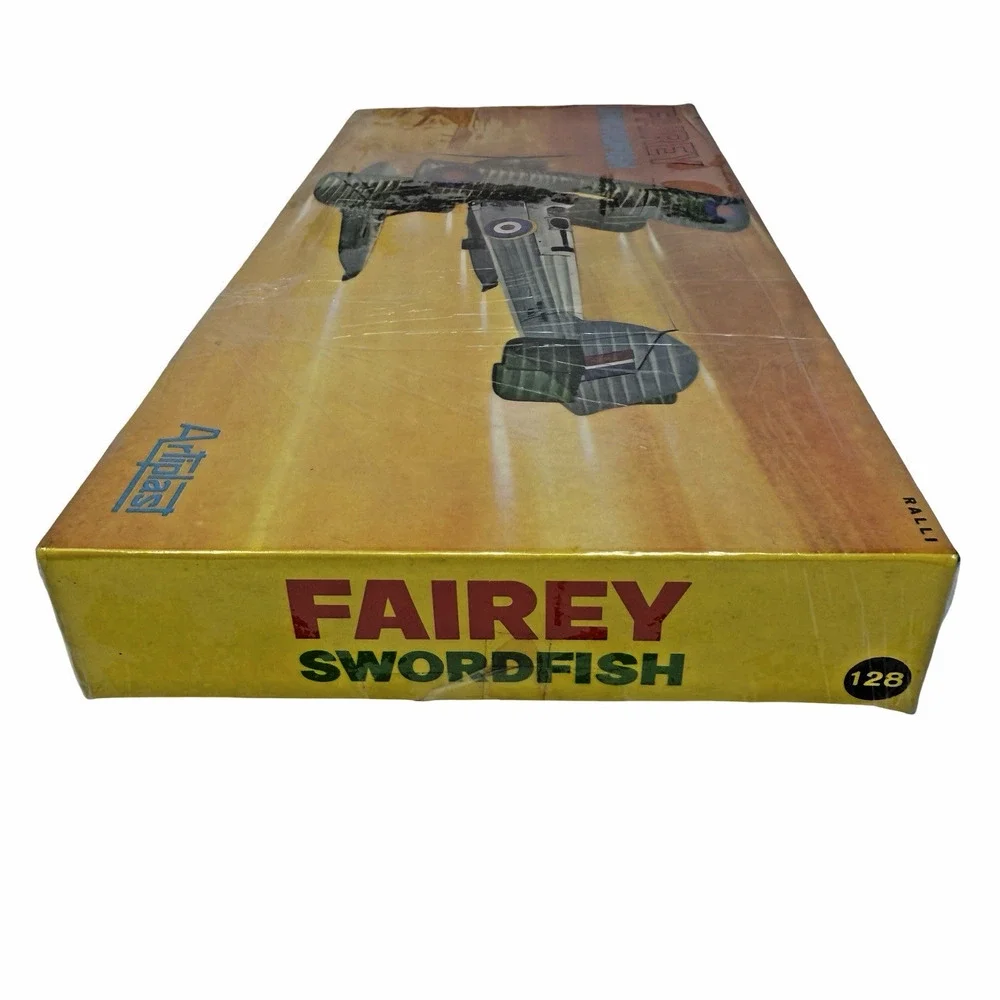 Artiplast Fairey Swordfish Floatplane Model Kit NOS Sealed Made in Italy